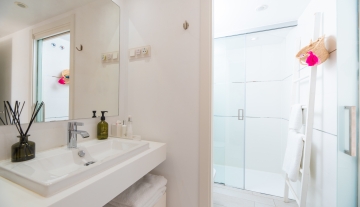 Resa Estates apartment for sale in Ibiza marina botafoch modern bathroom sink .jpg